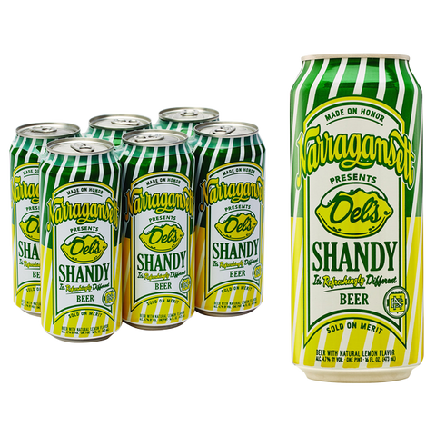 NARRAGANSETT DEL'S SHANDY 6PK