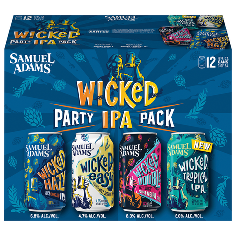 SAMUEL ADAMS WICKED PARTY 12PK CAN