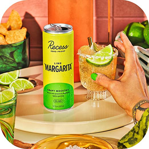 RECESS ZERO MARGARITA LIME  MOCKTAIL