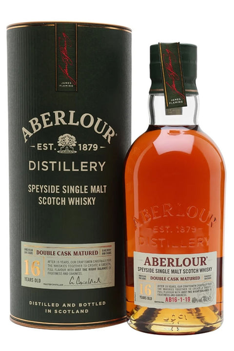 ABERLOUR 16 YEAR OLD SINGLE MALT SCOTCH