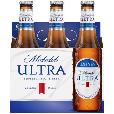 MICHELOB ULTRA 6 PACK BOTTLE