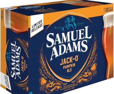 SAMUEL ADAMS JACK O PUMPKIN 12PK CAN