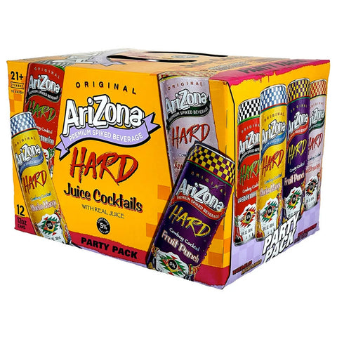 ARIZONA JUICE HARD TEA PARTY PACK