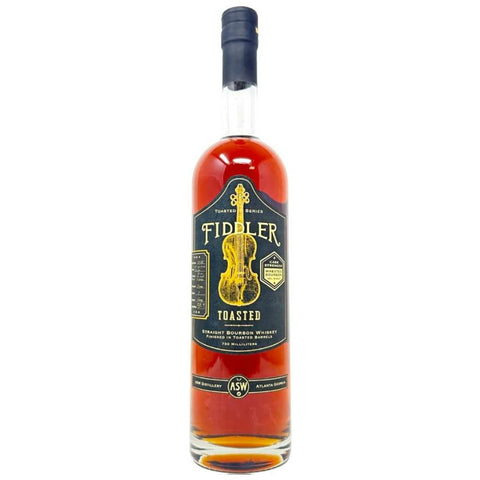 FIDDLER TOASTED STRAIGHT BOURBON WHISKEY