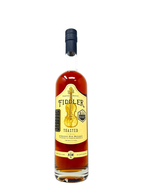 FIDDLER TOASTED STRAIGHT RYE WHISKEY