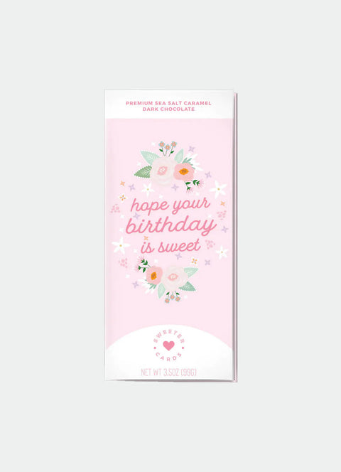 SWEETER CARDS HOPE YOUR BIRTHDAY IS SWEET