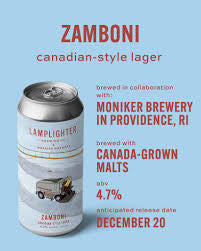 LAMPLIGHTER ZAMBONI LAGER