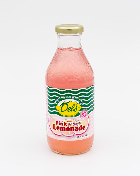 DEL'S PINK LEMONADE JUICE, 16 FL OZ