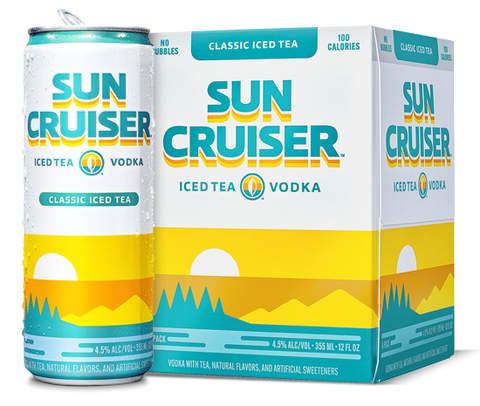 SUN CRUISER CLASSIC VODKA & TEA 4PK