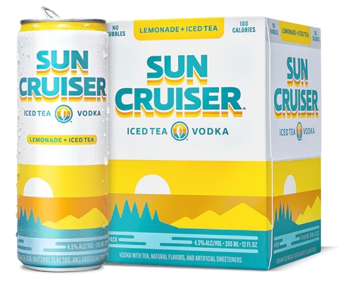 SUN CRUISER LEMONADE VODKA & TEA 4PK