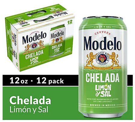 MODELO CHELADA LIMON 12PK