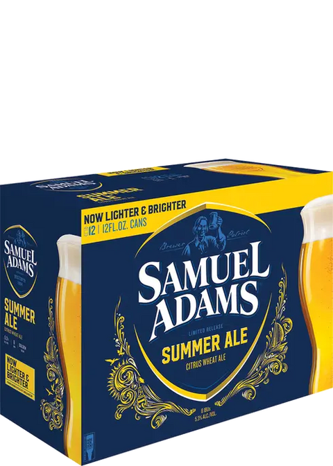 SAMUEL ADAMS SUMMER ALE CAN 12PK