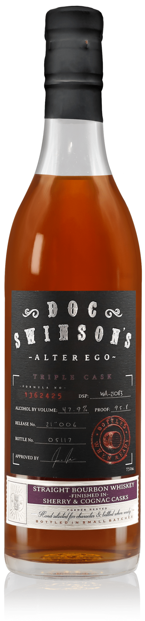 DOC SWINSON'S ALTER EGO TRIPLE CASK BOURBON CASK STRENGTH