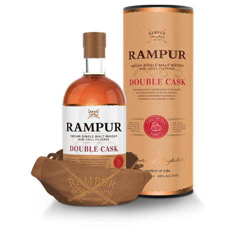 RAMPUR DOUBLE CASK INDIAN WHISKY
