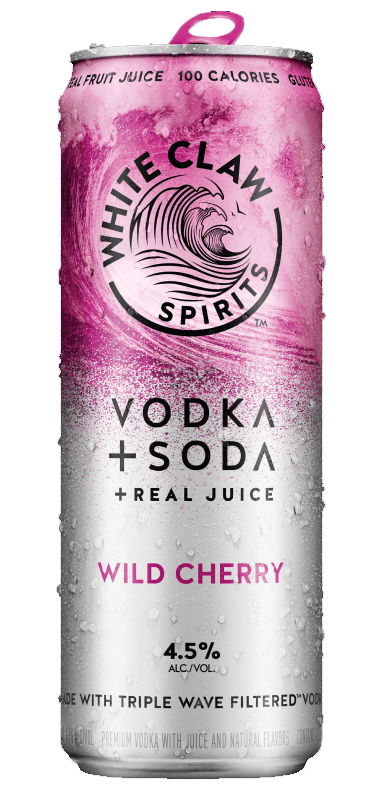 WHITE CLAW WILD CHERRY VODKA SODA