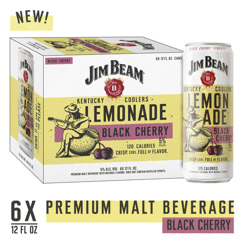 JIM BEAM KENTUCKY COOLERS BLACK CHERRY