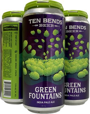 TEN BENDS GREEN FOUNTAINS IPA