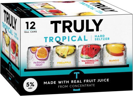 TRULY MIX TROPICAL CAN 12PK