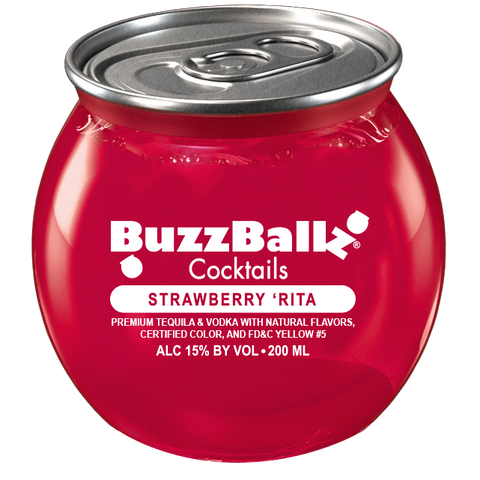 BUZZBALLZ COCKTAILS STRAWBERRY